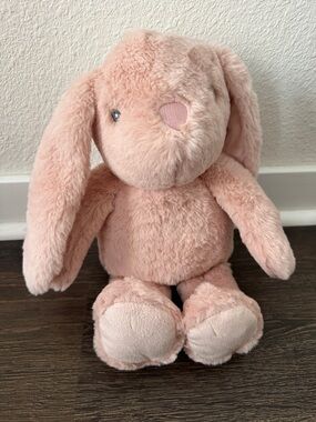 Parents Choice Baby Plush 15" Pink Bunny Rabbit Lovey Nursery Cozy